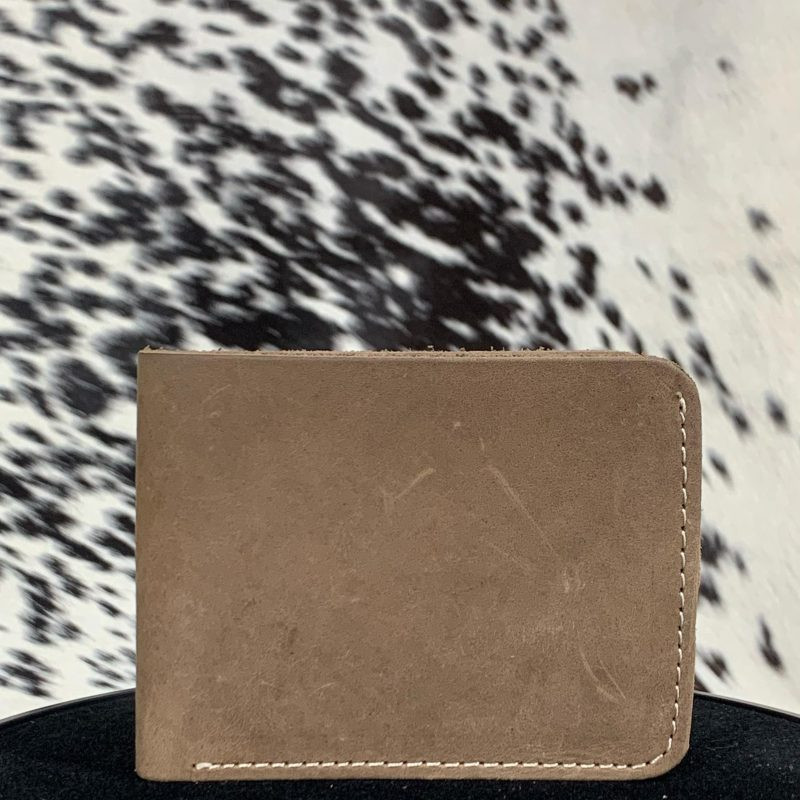 Bifold Saddle/Crazy Horse Leather Wallet