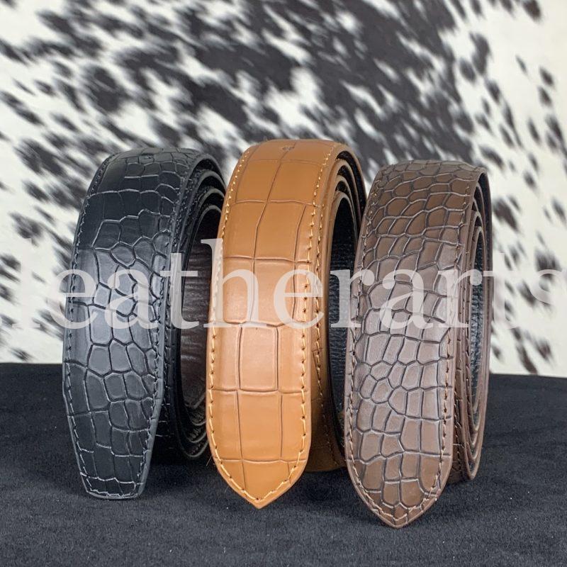 2 in 1 Fancy Reversible Leather belt