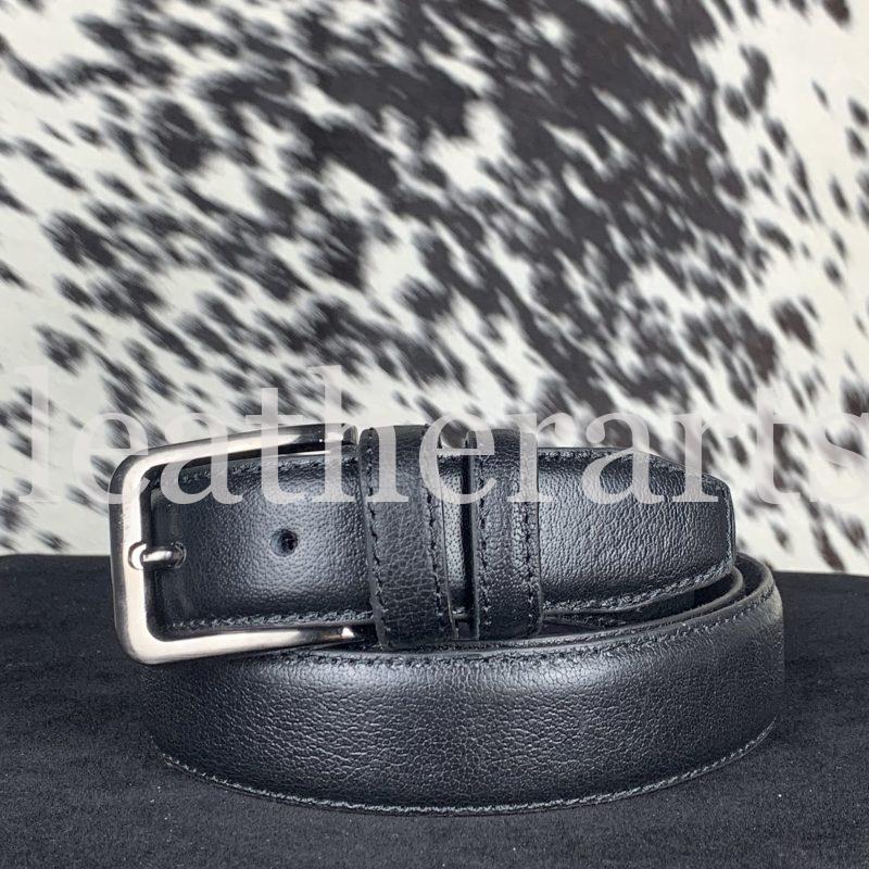 Glossy Cow Leather Belt