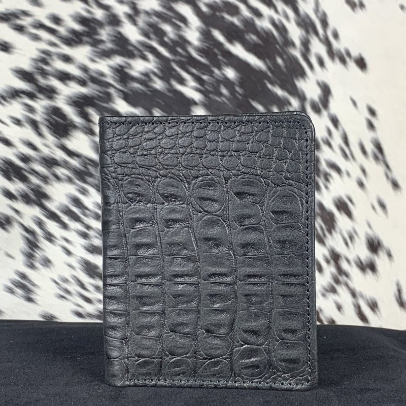 Crocodile Skin Leather Wallet